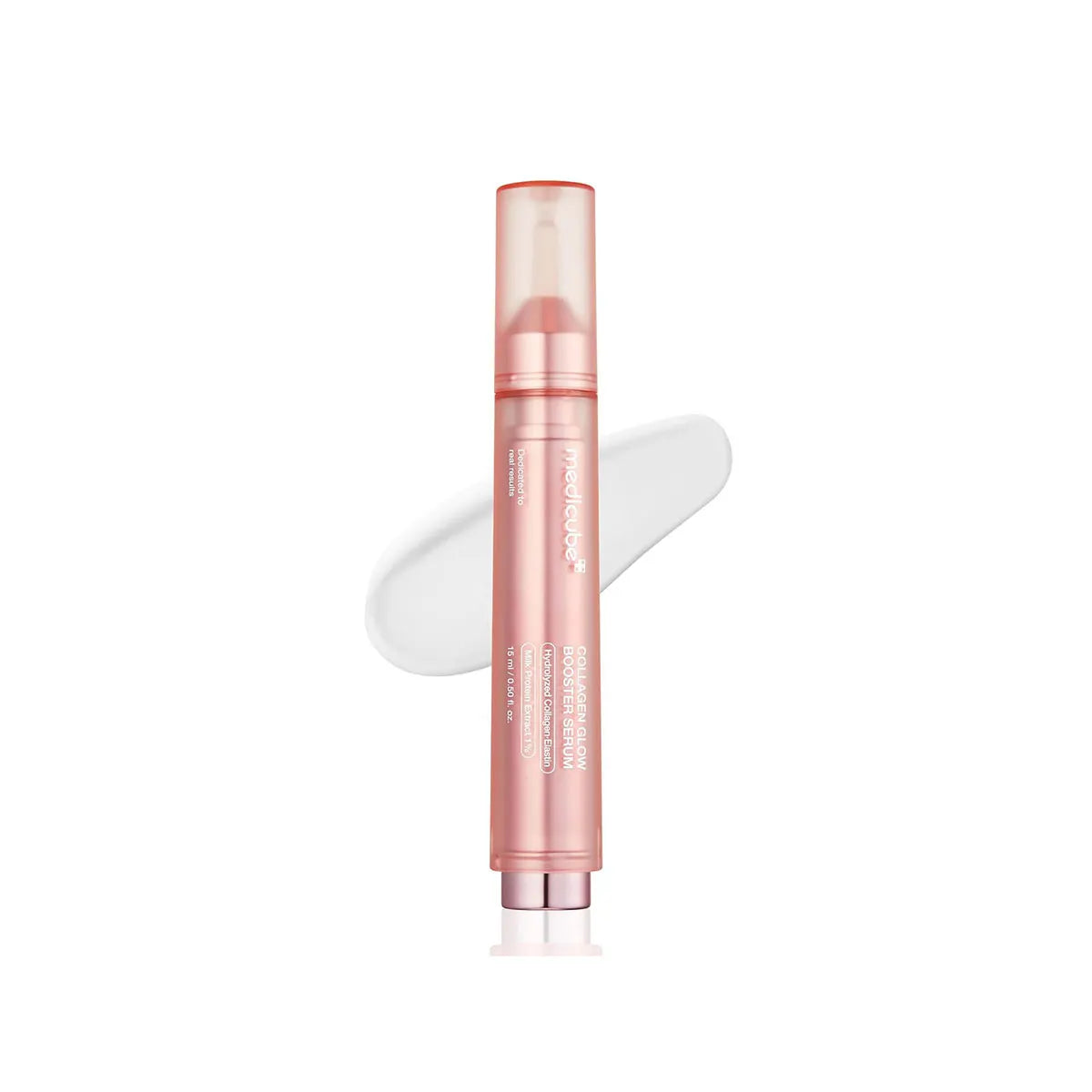 Medicube Collagen Glow Booster Serum 15ml,Silky Cream Texture,Long-Lasting Hydration,Intensive Repair,K-Beauty,Korean Makeup