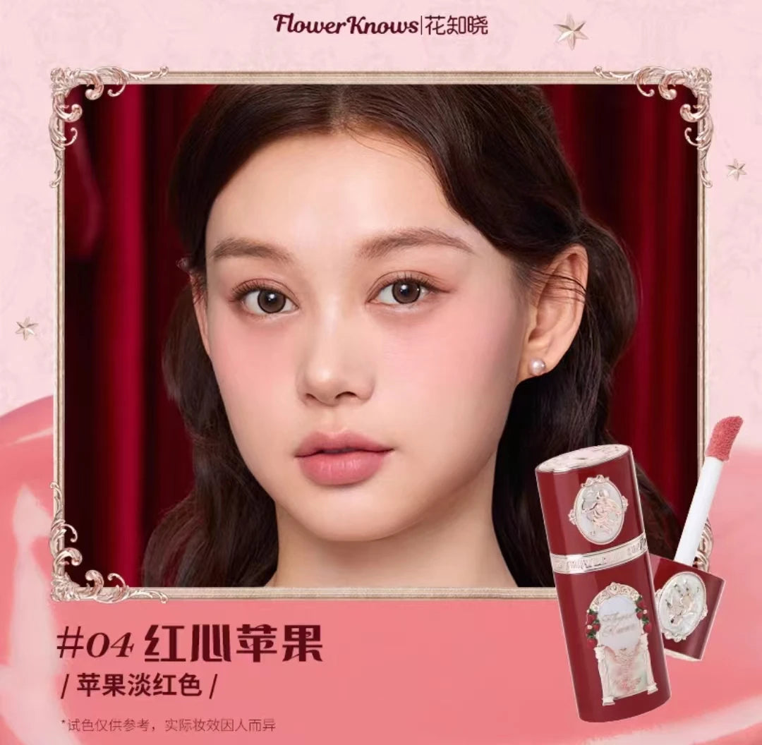 Flower Knows Strawberry Cupid Collection Liquid Blusher Multi-use Cheek Blush Long-lasting Moisturizing Natural Face Makeup 7g