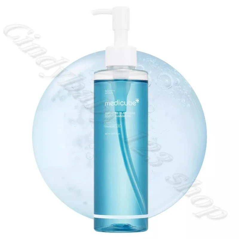 Medicube Zero Pore Removal Blackhead Deep Moisturizing Removal Oil Dissolve Sebum to Remove Pore Impurities 205ml