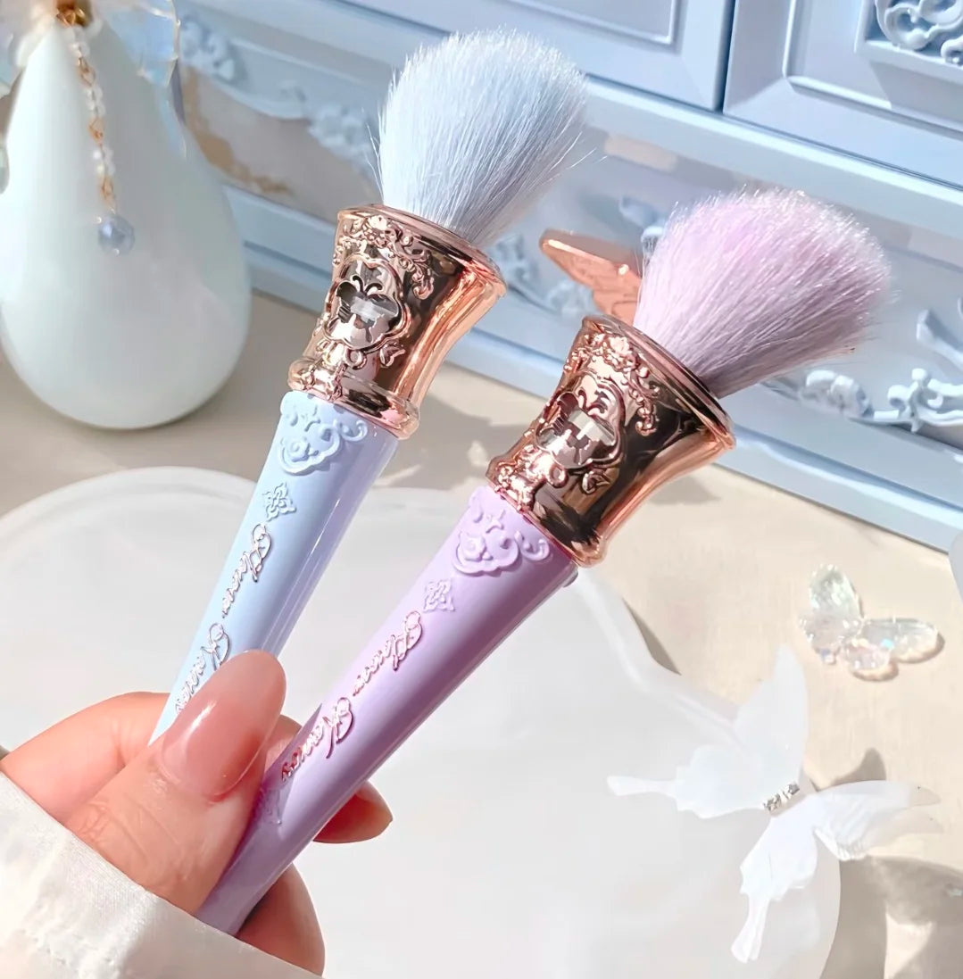 Flower Knows Midsummer Fairytales Makeup Brushes for Eye and Face,Blending Vegan Brush for Foundation Eyeshadow